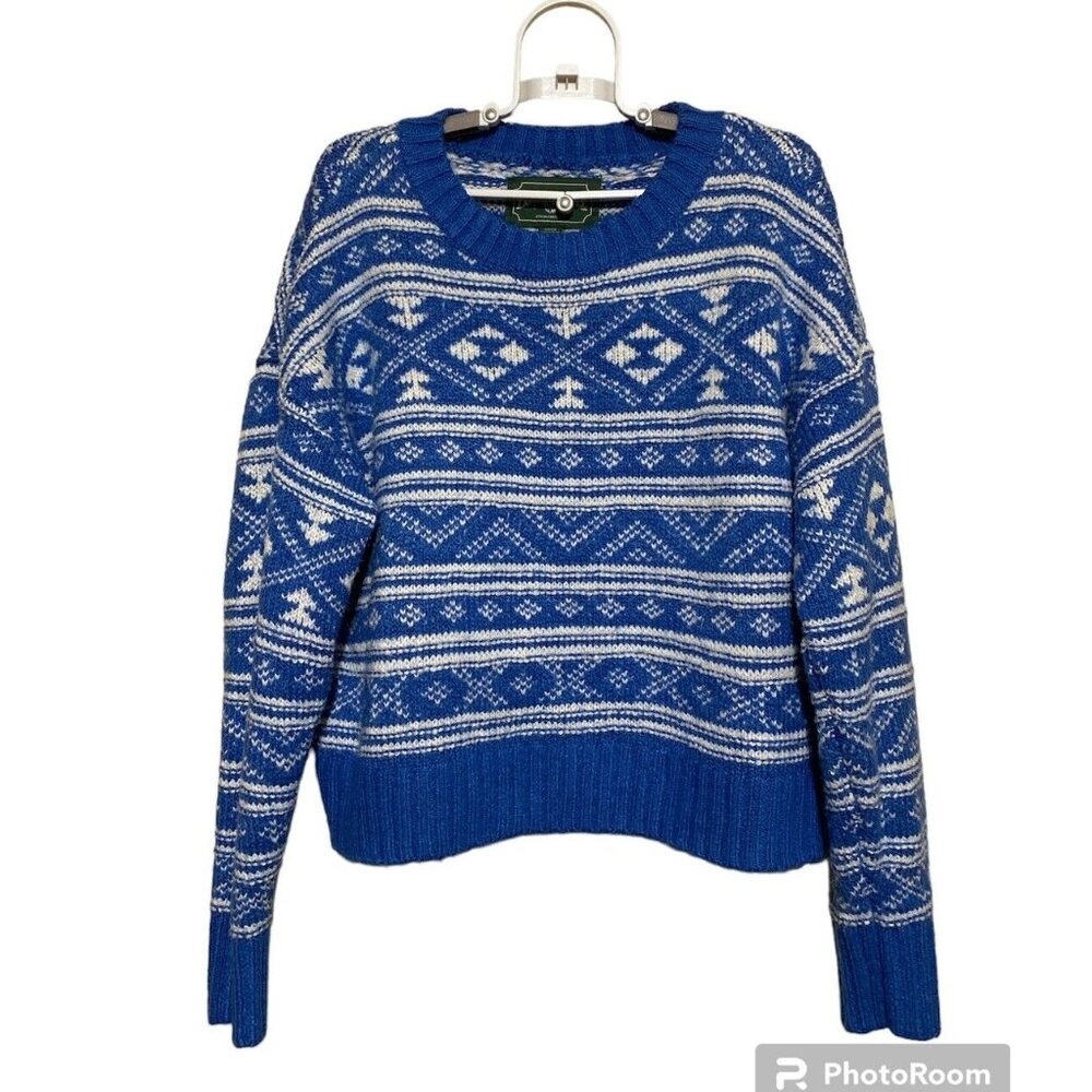 American Eagle Tribal Sweater Women Small Long Sleeve Aztec Southwest